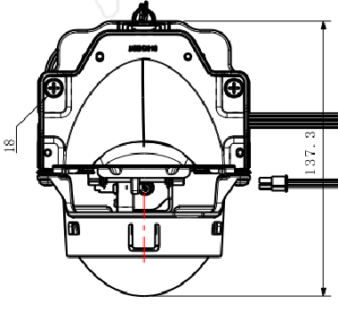 LED LENS-HH1-043-03T