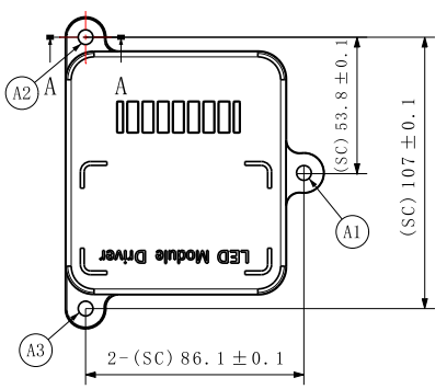 W1-131/132-11T-1 LED Projector Lens Controller